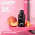 LANA 15000口拋棄式電子煙｜15ml大油倉＋智能雙顯螢幕：圖片 3